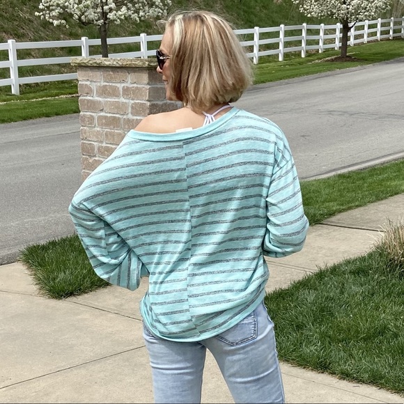 LAST! Coastal Cruise Striped Top - Picture 9 of 10